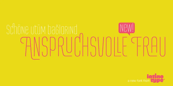 RegiaSansPro by Latinotype — Display Font — thumbnail 3