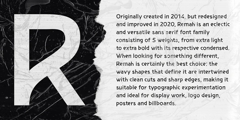 Remah pro by Rosario Nocera — Display Font — thumbnail 2