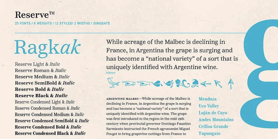 Reserve by Positype — Dingbats Font — thumbnail 2