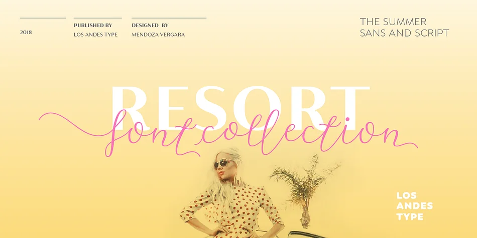 RESORT by Los Andes Type — Dingbats Font