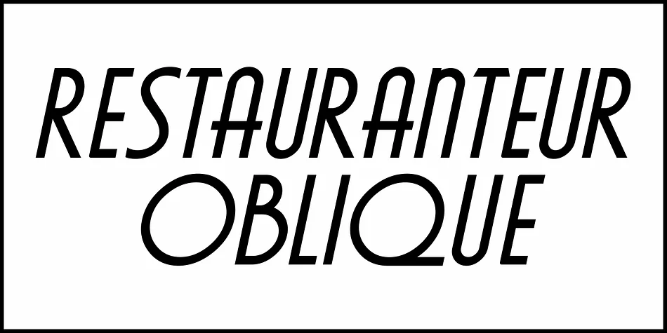 RESTAURANTEUR JNL by Jeff Levine Fonts — Decorative Font — thumbnail 4