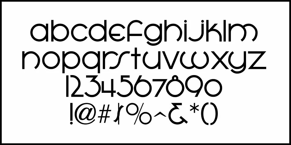 retail establishment jnl by Jeff Levine Fonts — Decorative Font — thumbnail 3