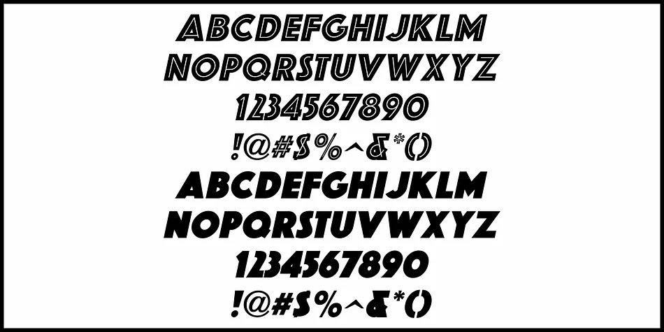 RETAIL PRICE JNL by Jeff Levine Fonts — Display Font — thumbnail 5