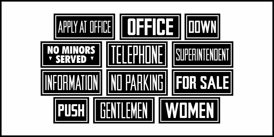 Retro Signs JNL by Jeff Levine Fonts — Display Font — thumbnail 5