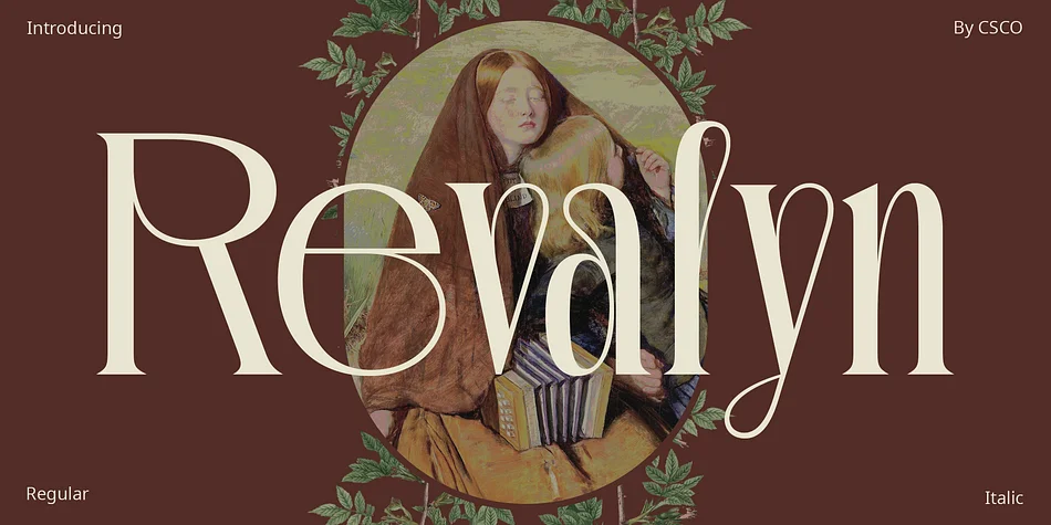 Revalyn by Craft Supply Co. — Decorative Font