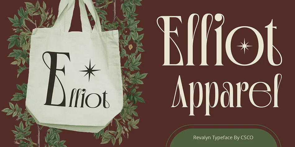 Revalyn by Craft Supply Co. — Decorative Font — thumbnail 4