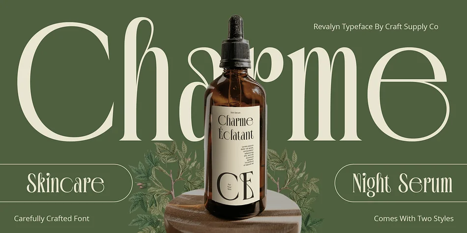 Revalyn by Craft Supply Co. — Decorative Font — thumbnail 5
