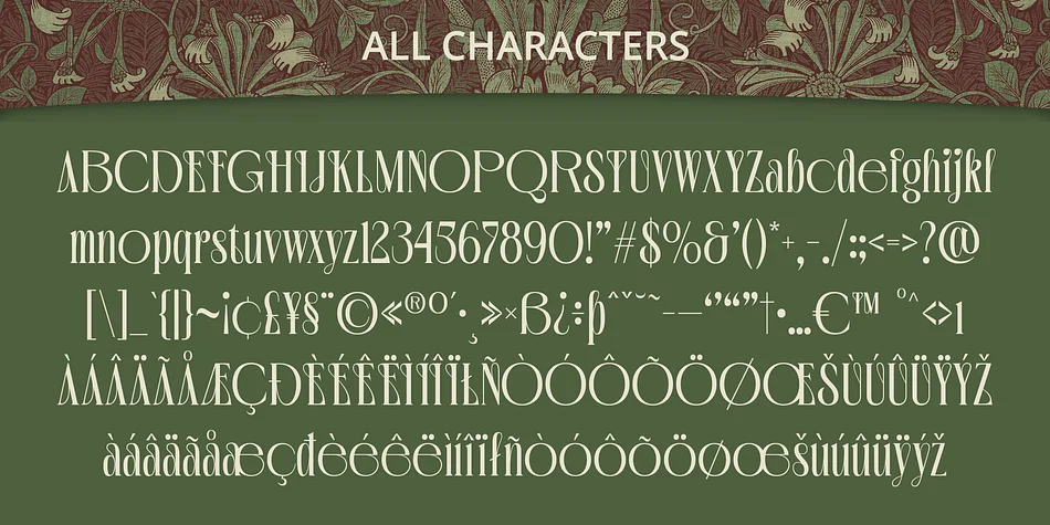 Revalyn by Craft Supply Co. — Decorative Font — thumbnail 6