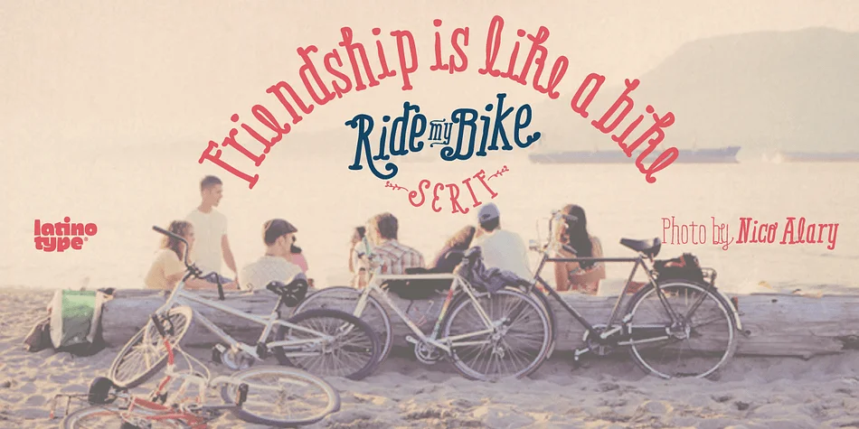 Ride my Bike Serif by Latinotype — Dingbats Font