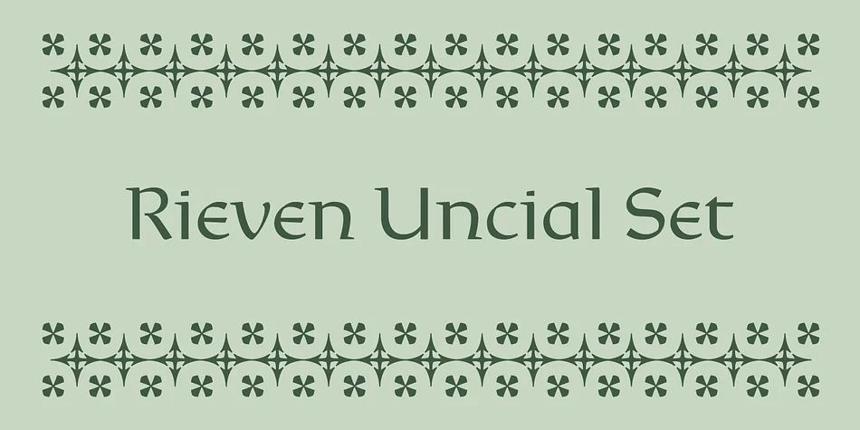 Rieven by Delve Fonts — Dingbats Font — thumbnail 4