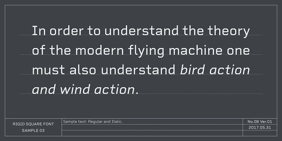 Rigid Square by Dharma Type — Decorative Font — thumbnail 8