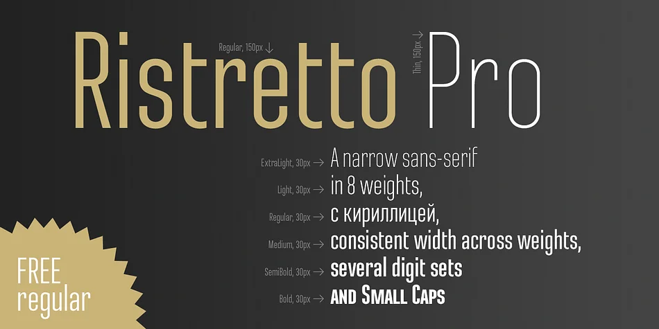 Ristretto Pro by Mint Type — Display Font