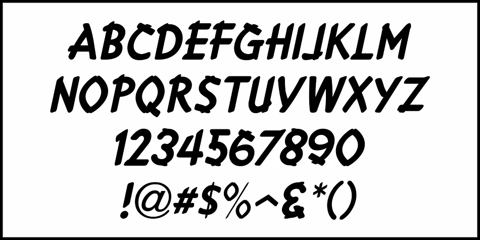 ROAD PICTURE JNL by Jeff Levine Fonts — Display Font — thumbnail 5