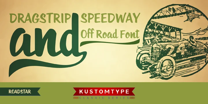 Roadstar by Kustomtype — Script Handwritten Font — thumbnail 5