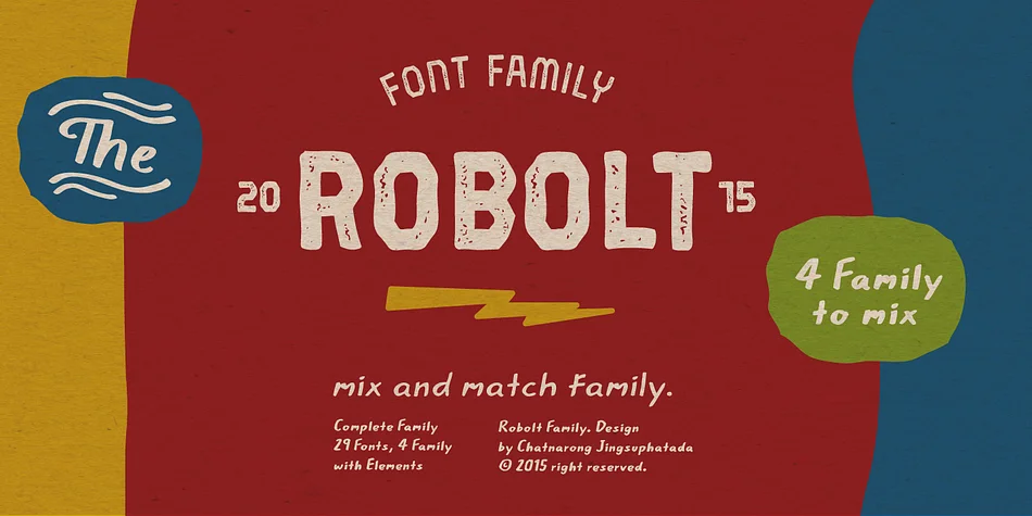 ROBOLT by Typesketchbook — Decorative Font