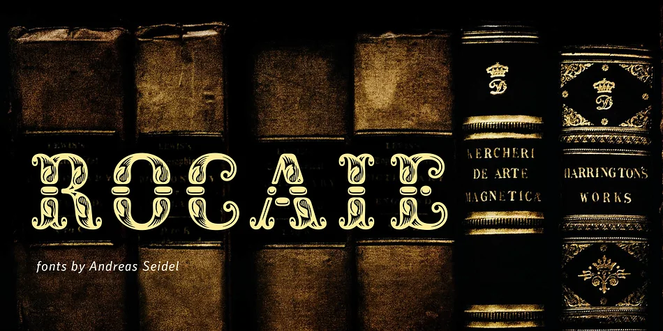 ROCAIE by Astype — Decorative Font