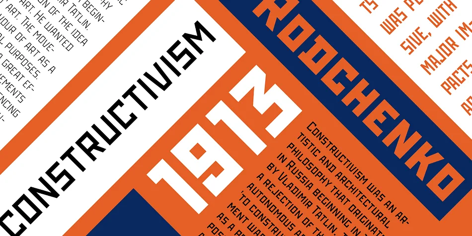 Rodchenko by ParaType — Display Font — thumbnail 2