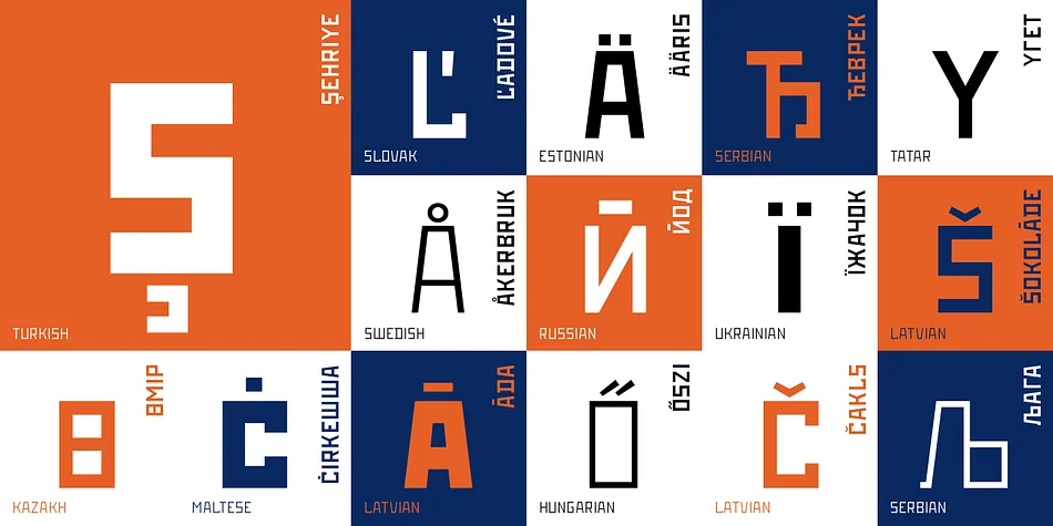Rodchenko by ParaType — Display Font — thumbnail 6