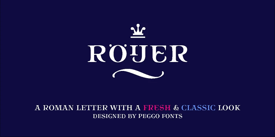 ROIJER by PeGGO Fonts β Dingbats Font