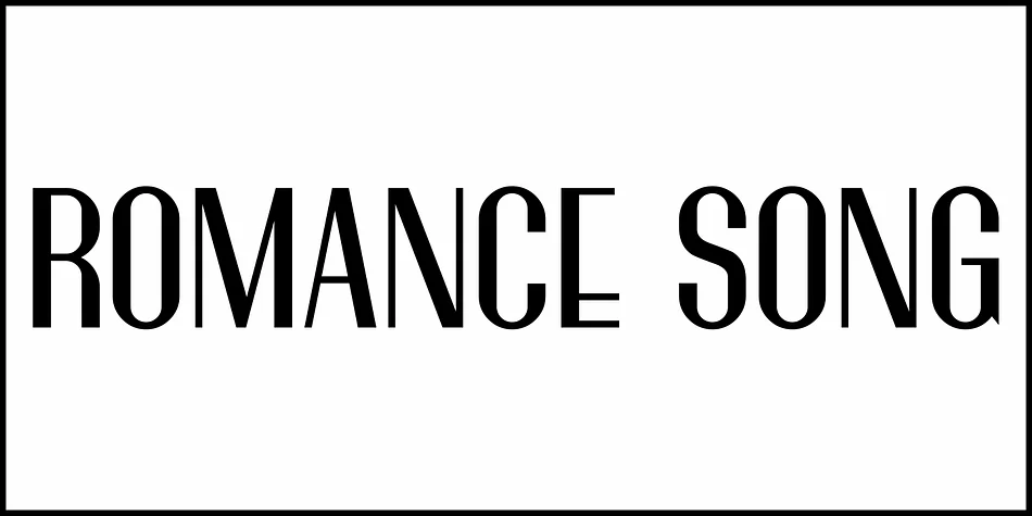 ROMANCE SONG JNL by Jeff Levine Fonts — Decorative Font — thumbnail 2