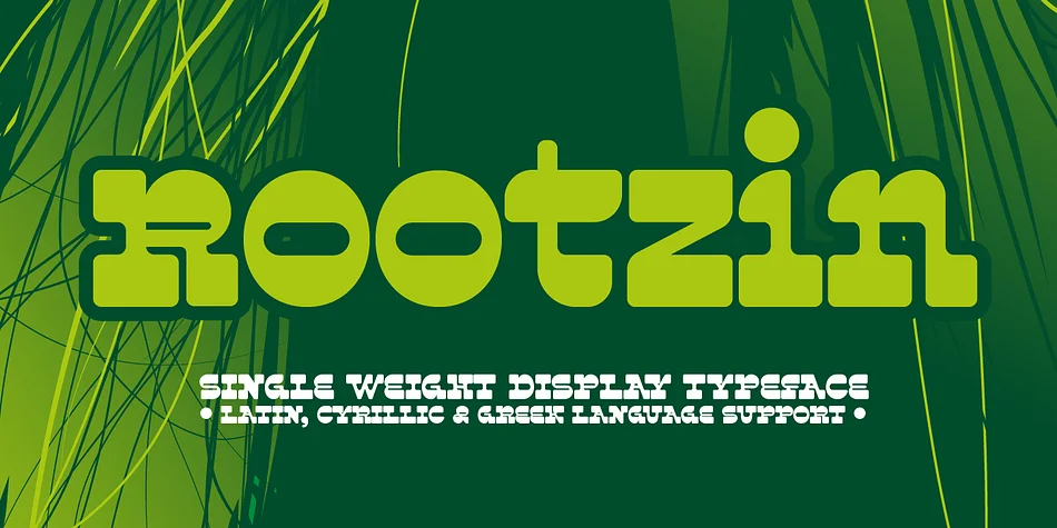 Rootzin by Typogama — Decorative Font