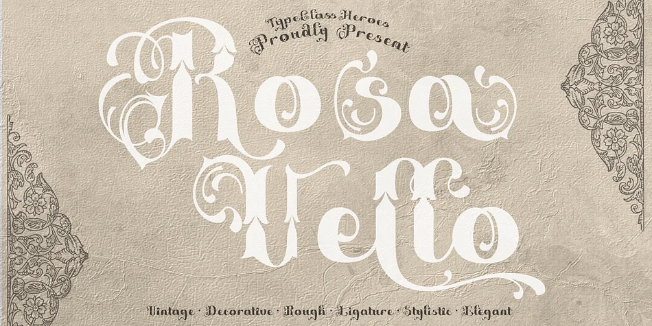 Rosavello by TypeClassHeroes — Decorative Font