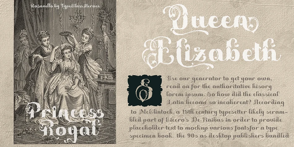 Rosavello by TypeClassHeroes — Decorative Font — thumbnail 5