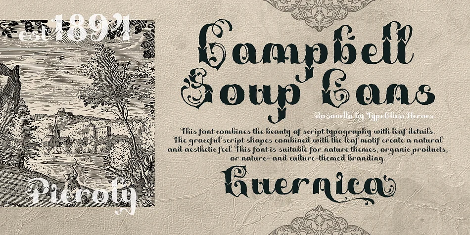 Rosavello by TypeClassHeroes — Decorative Font — thumbnail 9