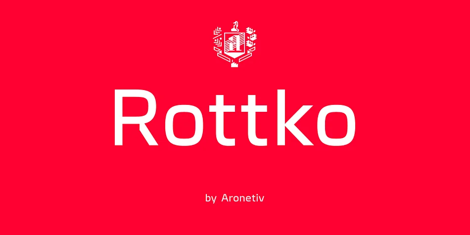 Rottko by Aronetiv β Display Font