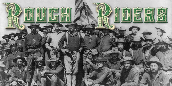 ROUGH RIDERS ALT CAPS by FontMesa — Decorative Font