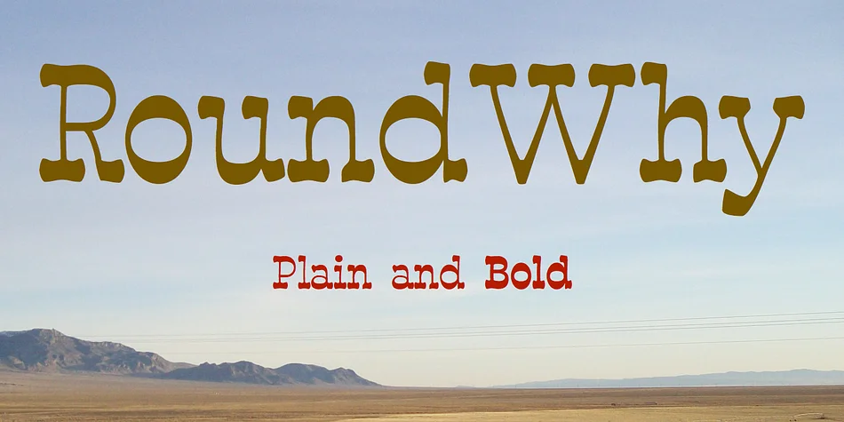 RoundWhy by Ingrimayne Type — Decorative Font