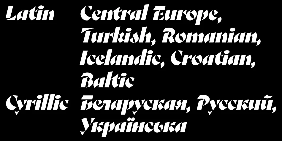 Rozza by Serebryakov — Display Font — thumbnail 4
