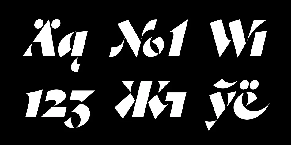 Rozza by Serebryakov — Display Font — thumbnail 6