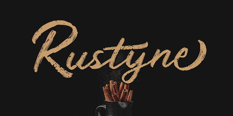 Rustyne by Craft Supply Co. — Display Font