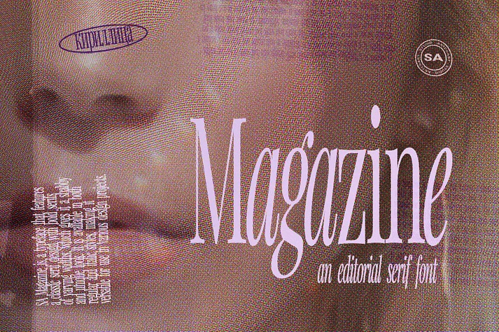 SA Magazine by ArtCoast — Decorative Font