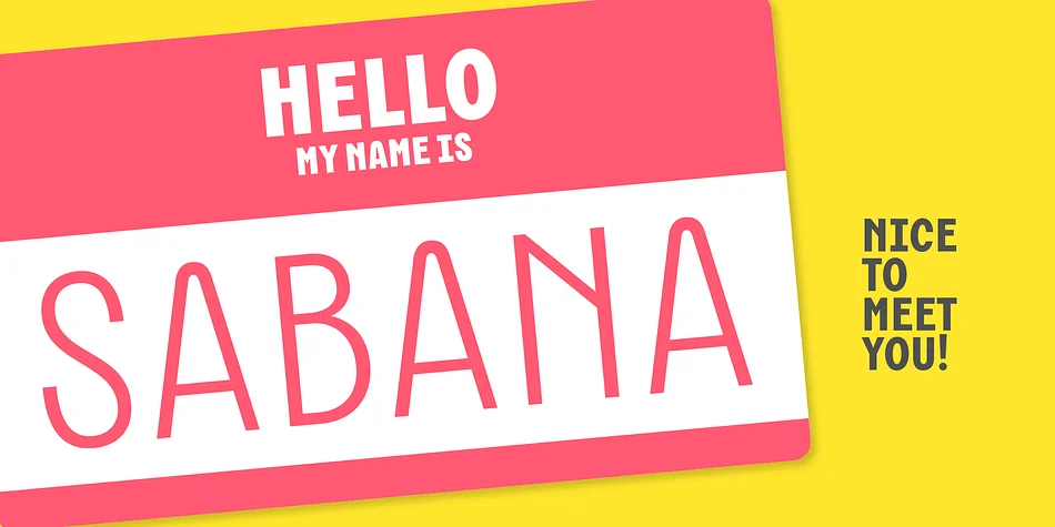 Sabana by fragTYPE — Display Font — thumbnail 2