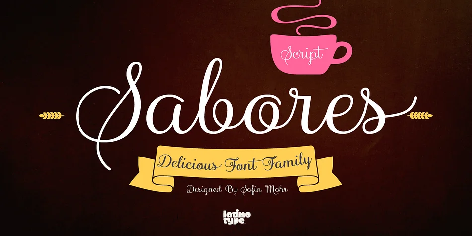 Sabores Script by Latinotype — Dingbats Font