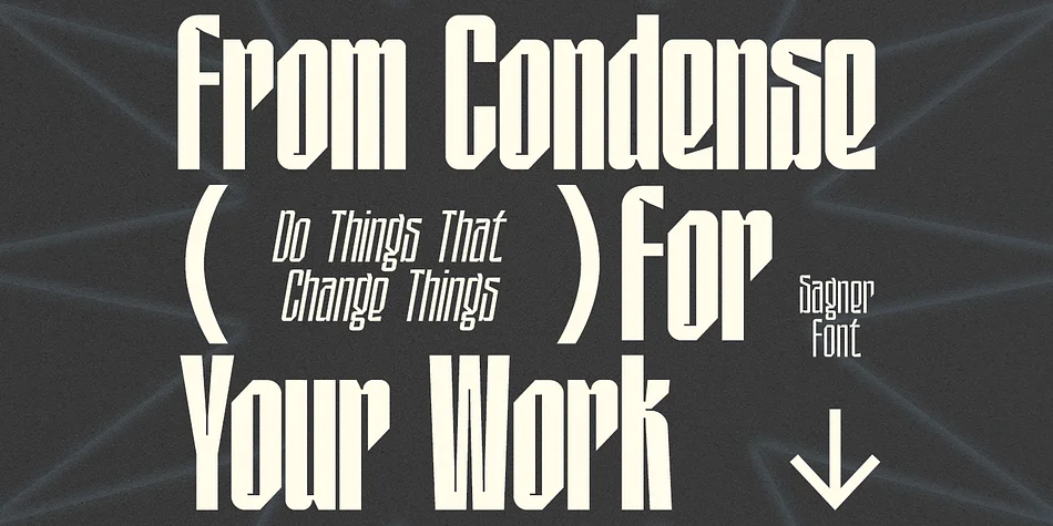 Sagner by Dharmas Studio — Display Font — thumbnail 2