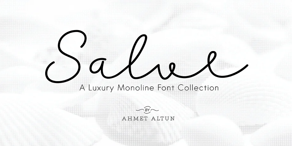 Salve Font Collection by Ahmet Altun — Dingbats Font
