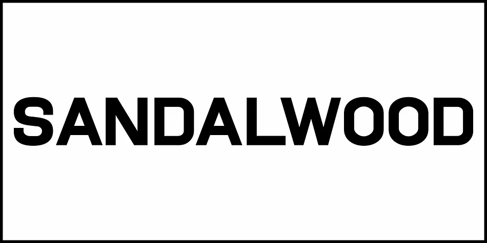 SANDALWOOD JNL by Jeff Levine Fonts — Display Font — thumbnail 2
