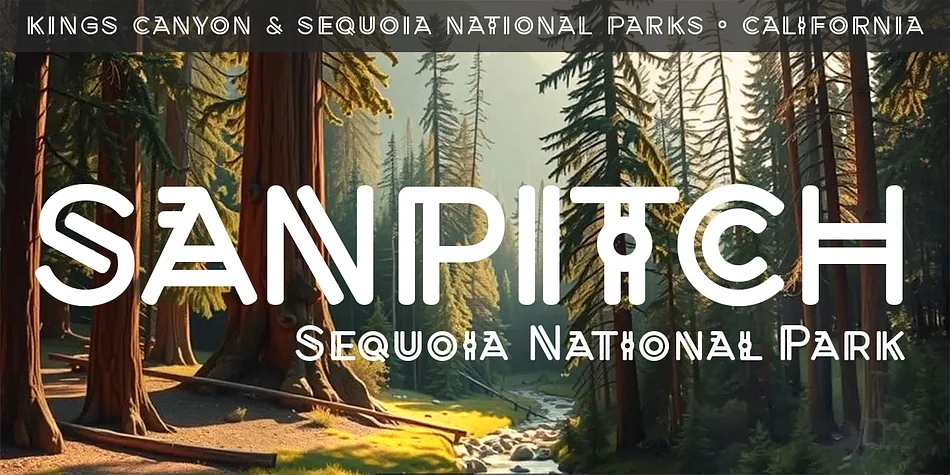 Sanpitch by Cory Maylett Design — Decorative Font — thumbnail 3