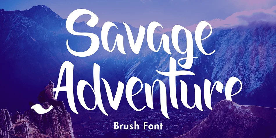 Savage Adventure by Pedro Teixeira — Script Handwritten Font