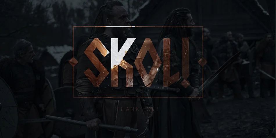 Scandinav by Artyway — Display Font — thumbnail 5
