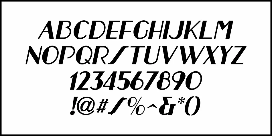 Schoolyard Deco JNL by Jeff Levine Fonts — Display Font — thumbnail 5