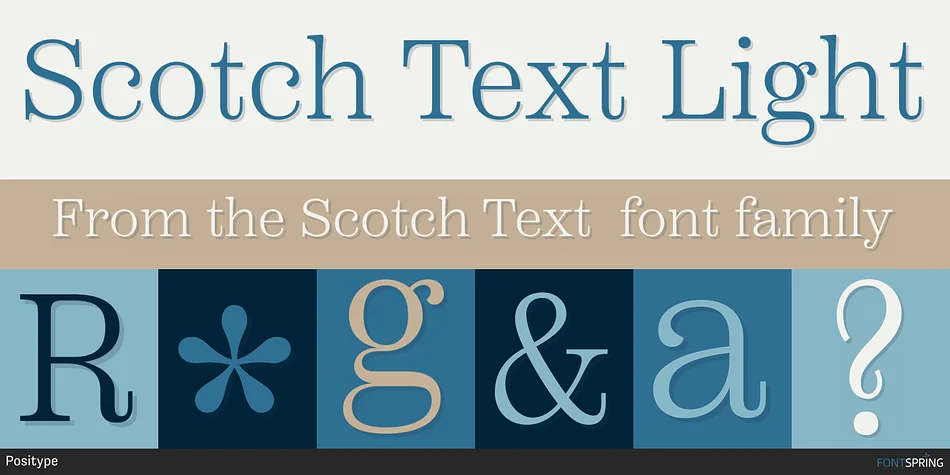 Scotch Super Family by Positype — Dingbats Font