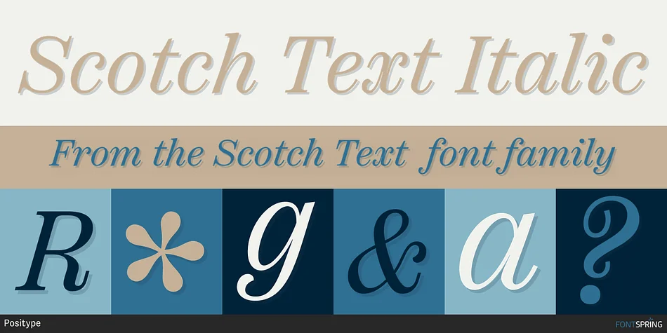 Scotch Super Family by Positype — Dingbats Font — thumbnail 4
