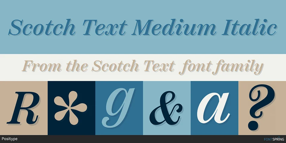 Scotch Super Family by Positype — Dingbats Font — thumbnail 6