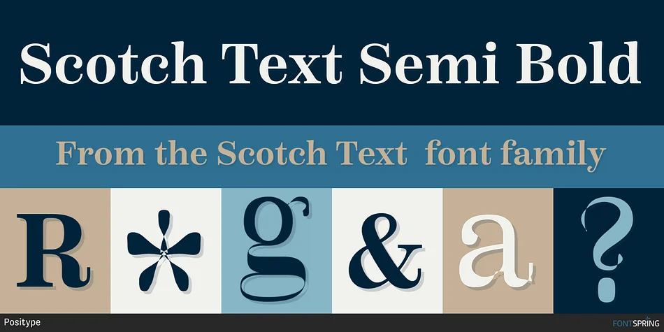 Scotch Super Family by Positype — Dingbats Font — thumbnail 7