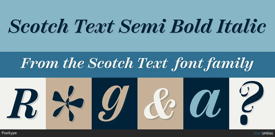 Scotch Super Family by Positype — Dingbats Font — thumbnail 8