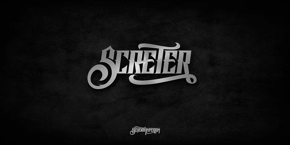 Screter by Seventh Imperium β Blackletter Font